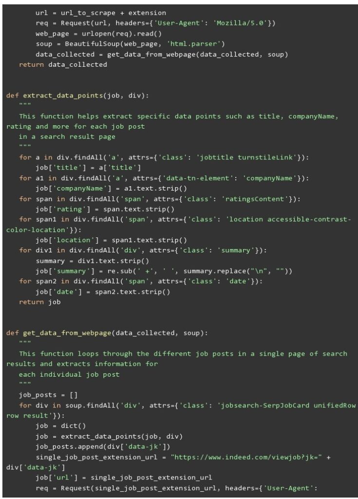 Effectively Scraping Indeed Job Listings with Python