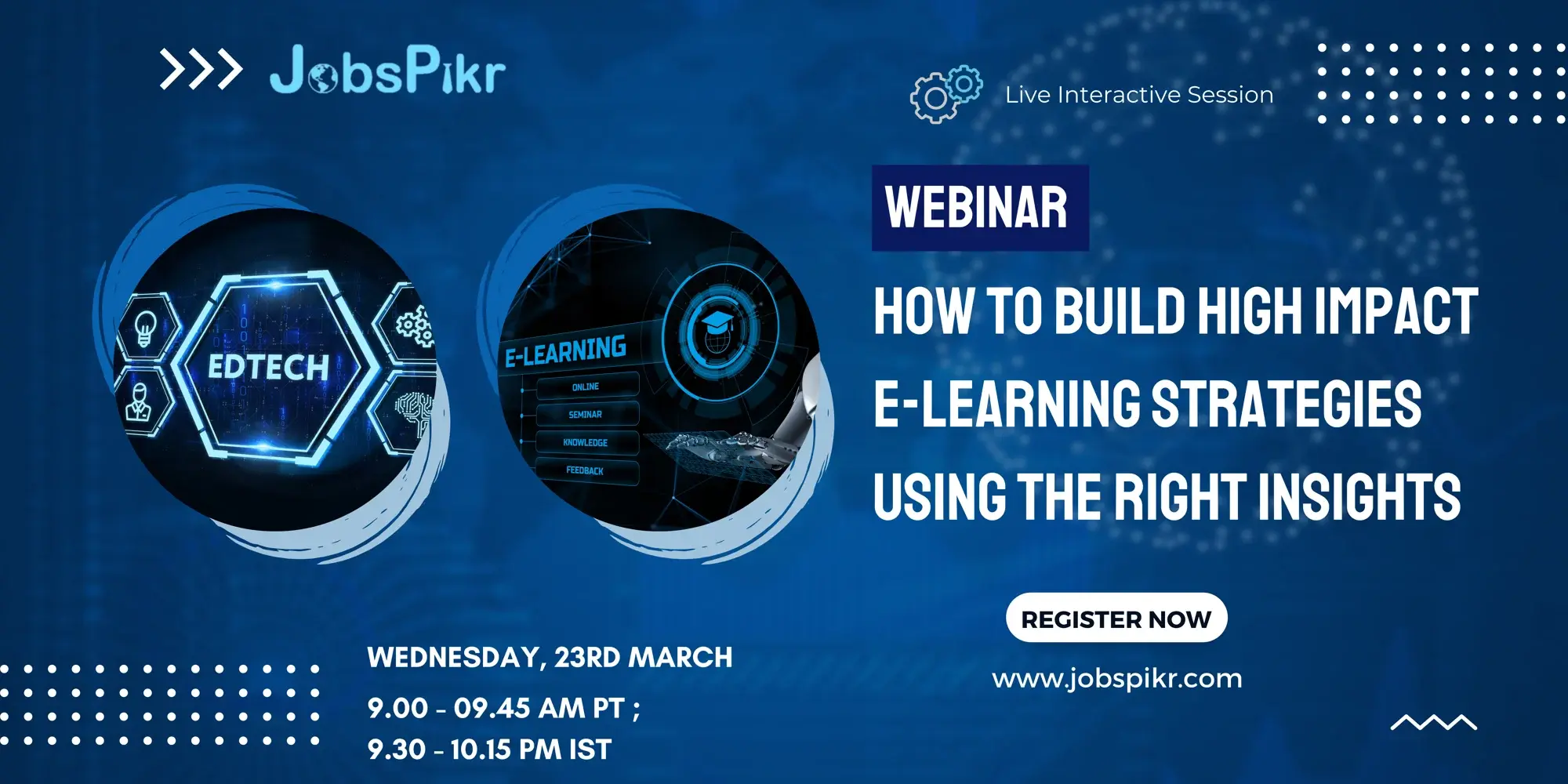 How to build high impact E-learning strategies using right insights