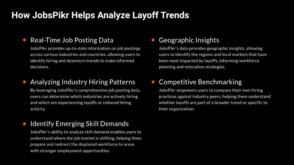 How JobsPikr Helps Analyze Layoff Trends