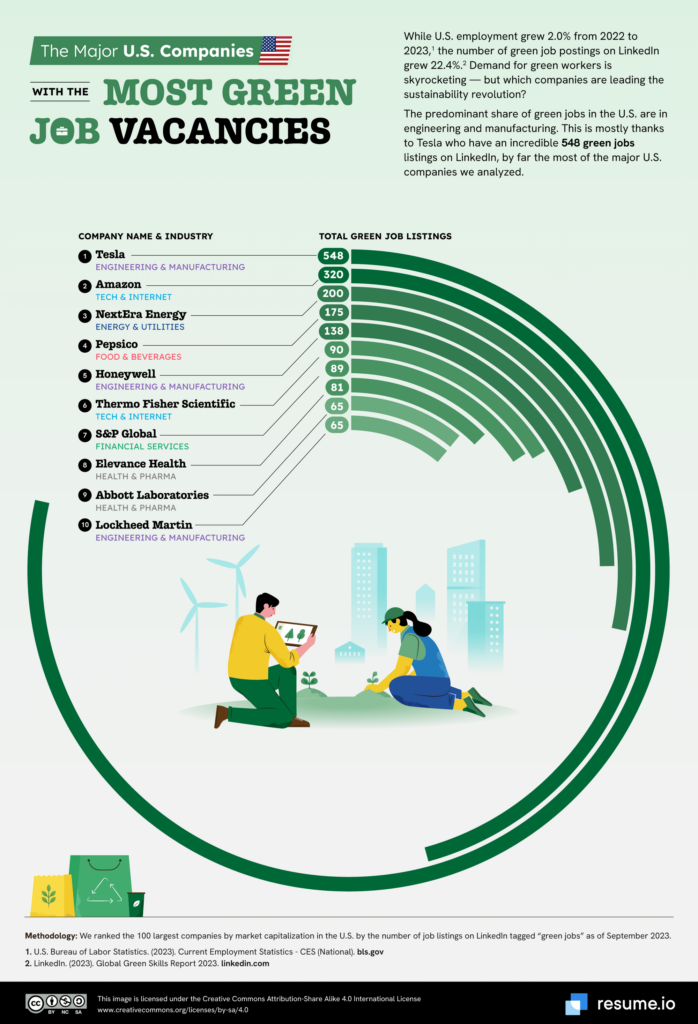 The Surge in Sustainability and Green Jobs